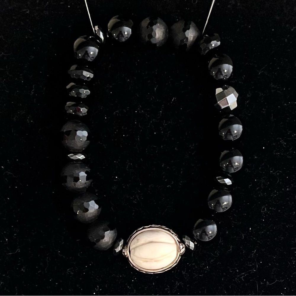 Silpada BLACKBOARD STRETCH bracelet